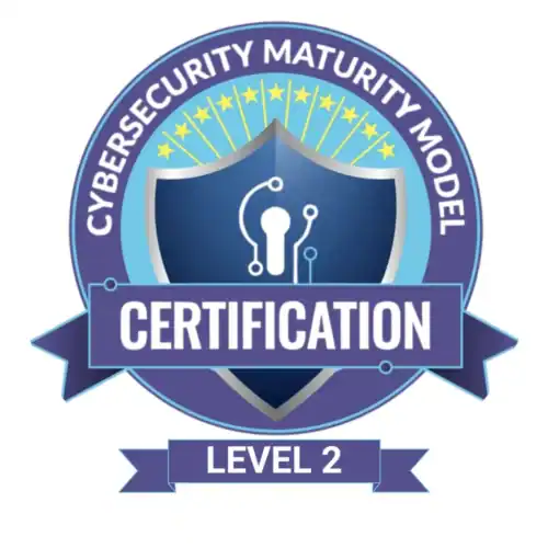 Cybersecurity Maturity Model Certification Level 2 Badge